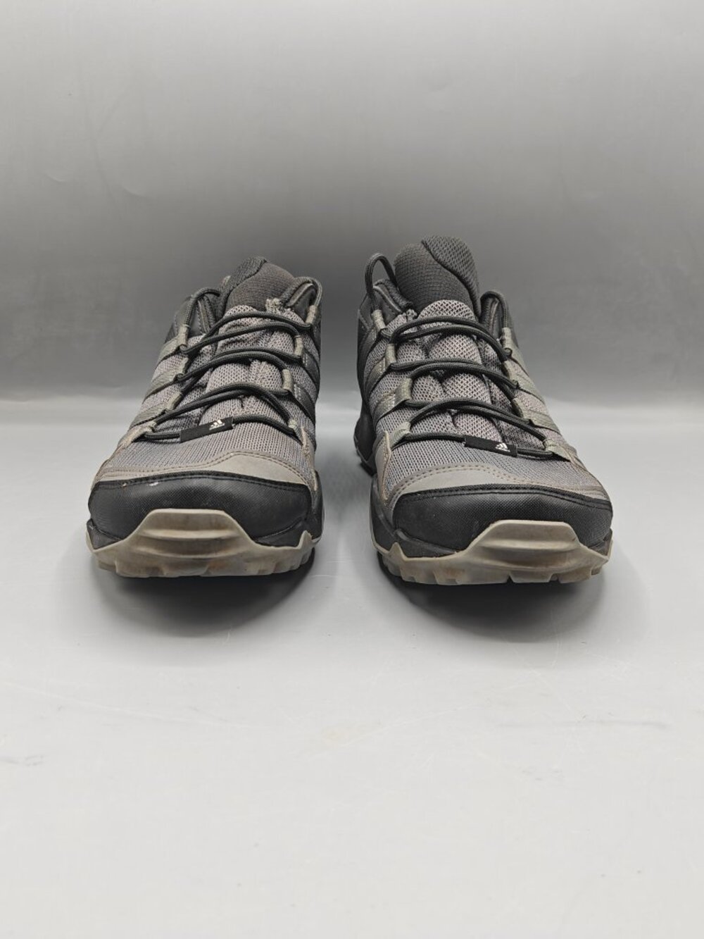 Adidas Terrex AX2R CM7728 Men's 9 Gray Black Trail Hiking Shoes Sneakers - Picture 2 of 12